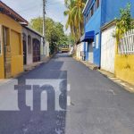 Foto: Nuevas calles en el barrio Hialeah, Managua / TN8