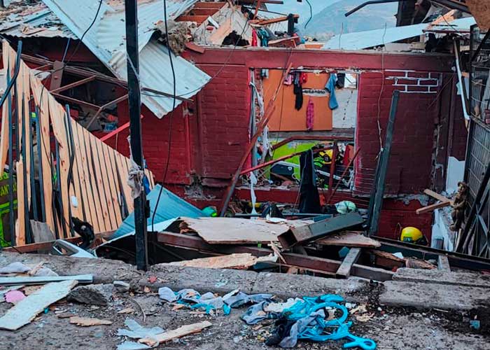 Nueve personas heridas tras explosión causada por una fuga de gas en Chile