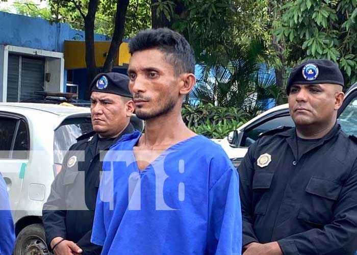 Foto: Preso en Chinandega por caso de secuestro/violación de una menor / TN8