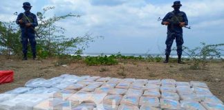 Foto: Fuerte incautación de cocaína en el Litoral Pacífico de Nicaragua / TN8