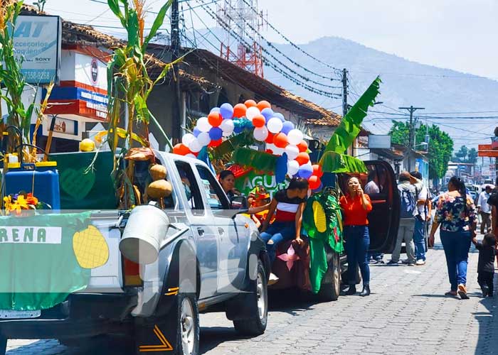 Foto: Carrozas en calles de Ocotal por inicio del ciclo productivo 2023 / TN8