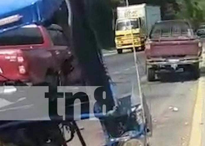 Foto: Escena de mortal accidente en Ciudad Darío, Matagalpa / TN8