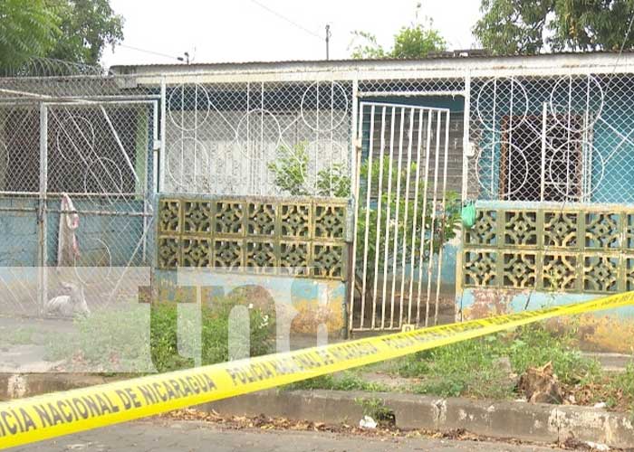 Foto: Encuentro a hombre muerto en vivienda del Reparto Miraflores, Managua / TN8
