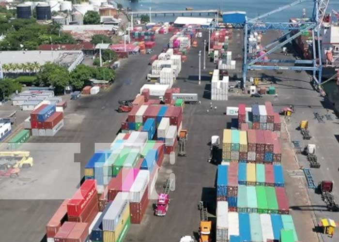 Foto: Actividad en puertos de Nicaragua / TN8