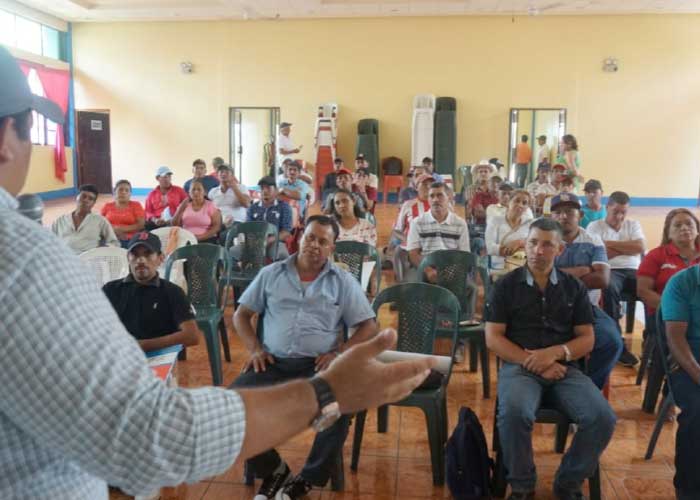 Importante encuentro con productores de semillas de granos básicos en Matagalpa