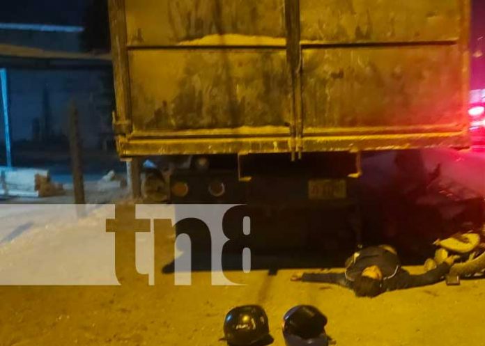Colisión entre 2 vehículos deja un muerto en Jinotega