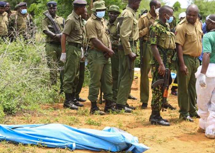 226 cadáveres hallados en Kenia por prácticas de secta