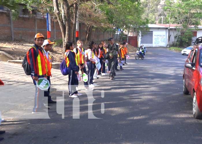 Foto: Presencia policial en calles de Matagalpa / TN8