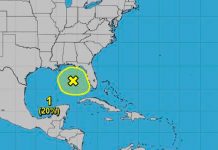 En el Golfo de México se formó una baja presión con probabilidades de ser ciclón