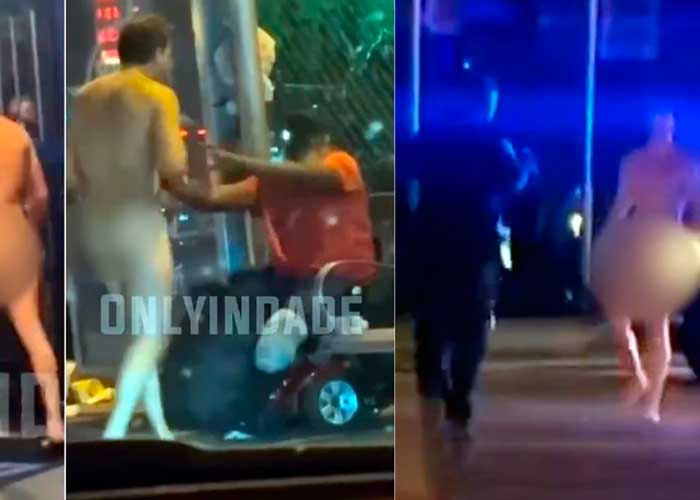 Hombre desnudo ataca a varias personas en un gimnasio de Miami
