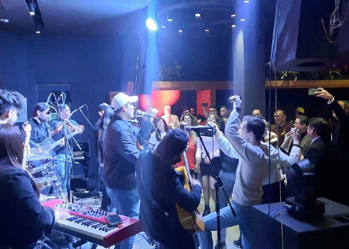 Grupo Musical nicaragüense “Liberarte” celebró el Día de la Victoria en Rusia