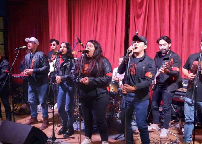 Grupo Musical nicaragüense “Liberarte” celebró el Día de la Victoria en Rusia