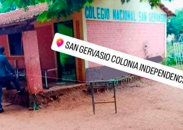 En plena clase alumno asesinó a puñaladas la directora de su colegio en Paraguay
