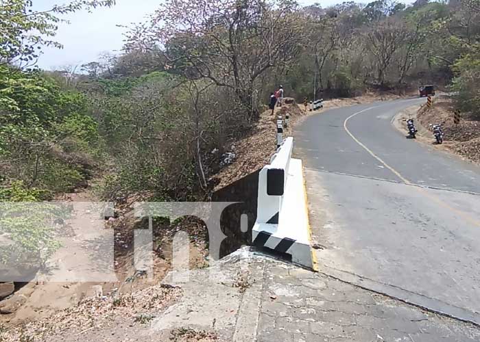 Foto: Motorizado fallece en el sector del Puente San Antonio en Diriamba / TN8