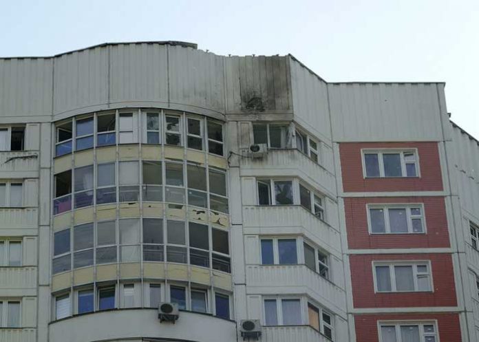 Foto: Daños a edificios en Moscú por ataques de Ucrania / RT