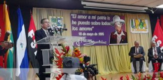 Foto: Lección inaugural en la UNA Nicaragua con el presidente del BCN / TN8