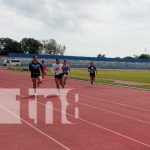 Foto: Atletas encienden la pista de atletismo en Juegos Juveniles Managua 2023 / TN8