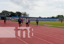 Foto: Atletas encienden la pista de atletismo en Juegos Juveniles Managua 2023 / TN8