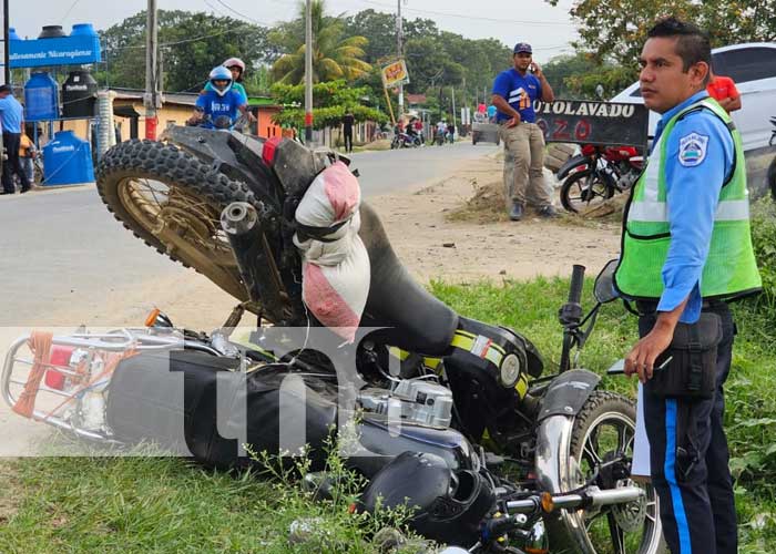 Foto: ¡Fatal! Motociclista provoca choque de motos en Jalapa / TN8