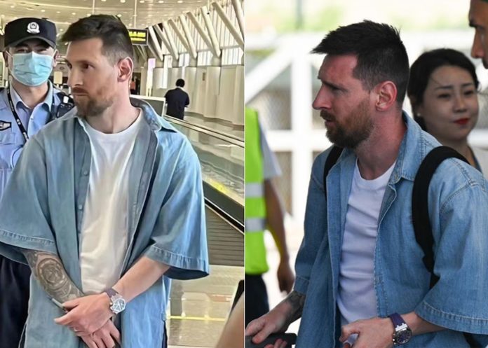 Foto: La llegada de Messi a China genera revuelo y entusiasmo / Cortesía