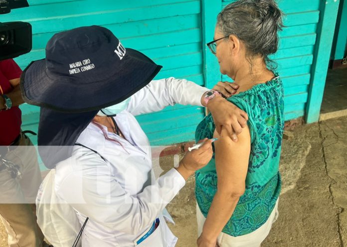Foto: Ministerio de Salud realiza jornada de vacunación contra COVID-19 en Nicaragua / TN8