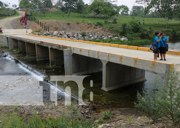 Foto: Puente de 34 metros mejora conectividad y seguridad en Siuna / TN8