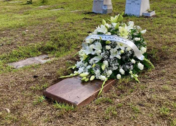 Fotos de la tumba de Edith González causan la controversia por como luce