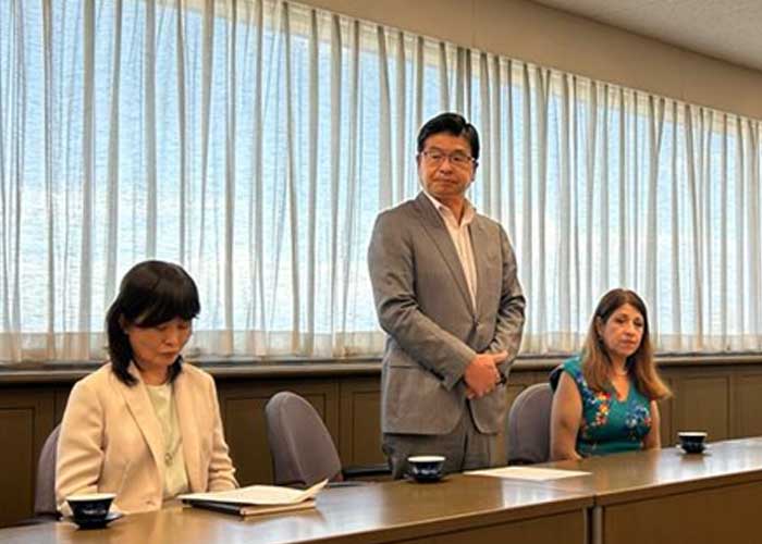 Embajadora de Nicaragua en Japón realiza visita a Tokio