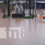 Foto: Persistentes lluvias en el Caribe Norte provocan inundaciones en algunas zonas de Bilwi / TN8