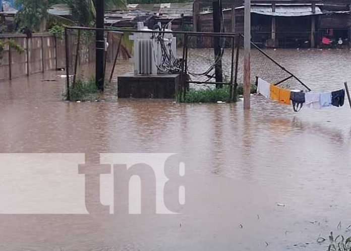 Foto: Persistentes lluvias en el Caribe Norte provocan inundaciones en algunas zonas de Bilwi / TN8