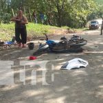 Foto: Motociclista grave por el choque entre su moto y una camioneta en Murra