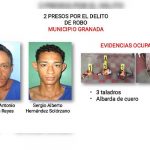 Policía pone tras las rejas a homicida y supuestos delincuentes en Nicaragua