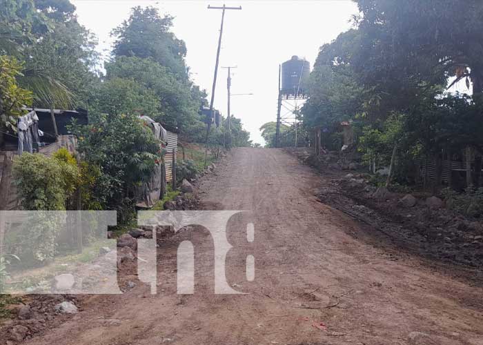 Autoridades de Nandaime entregan más de 400 km de caminos en Comunidad El Manchón