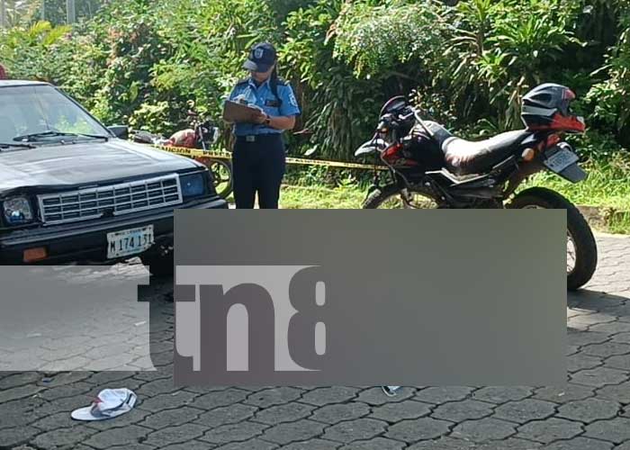 Foto: Trágico accidente: Motociclista fallece en vuelta de la Cenobia / Cortesía 