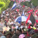 Foto: Miles de nicaragüenses conmemoraron el 44 aniversario del repliegue al vapor / TN8