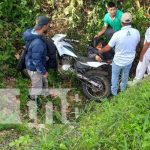 Invasión de carril deja a una mujer gravemente lesionada en Jinotega