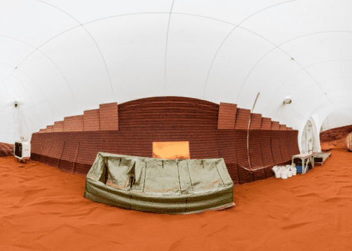 Foto: NASA: Simulación de un año en hábitat 3D para futuras misiones a Marte /  Cortesía 