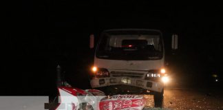 Un lesionado dejo un accidente de tránsito en la Comunidad de Negrowas, Siuna