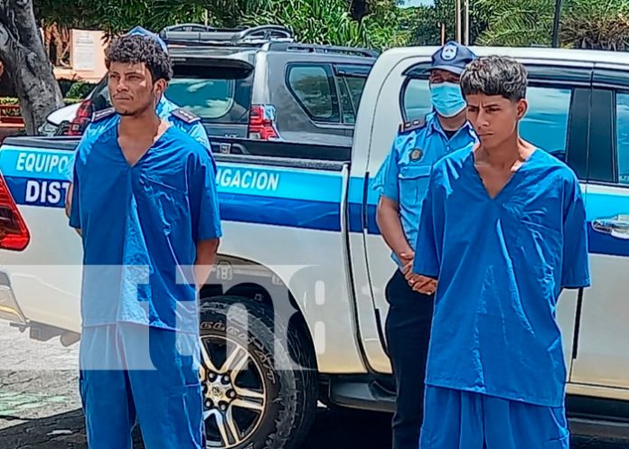 Policía Nacional captura a sujetos que mataron a un hombre en Managua