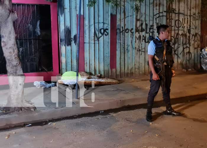 Policía investiga la muerte de un hombre en el Bo. Jonathan González, Managua