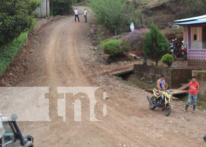 Foto: Desarrollan reparación de camino en comunidades de San Ramón, Matagalpa / TN8