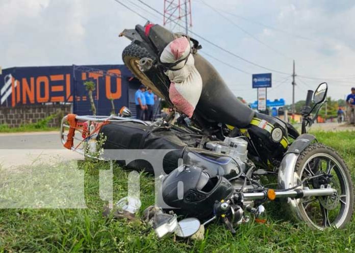 Foto: ¡Fatal! Motociclista provoca choque de motos en Jalapa / TN8