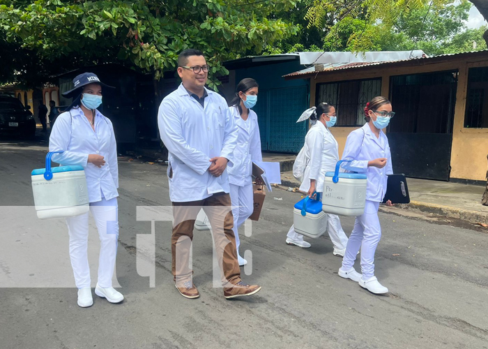 Foto: Ministerio de Salud realiza jornada de vacunación contra COVID-19 en Nicaragua / TN8 