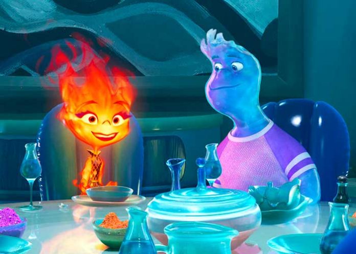 Pixar usó la IA para animar un pelo de fuego en la película Elemental