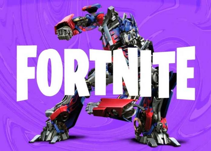 Fortnite adelanta la llegada de Optimus Prime de la siguiente temporada