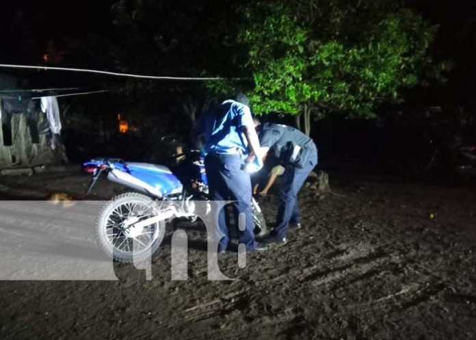Policía recupera moto robada en la Isla de Ometepe