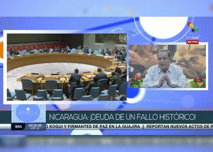 Nicaragua denuncia el incumplimiento de EE.UU por la sentencia de hace 37 años