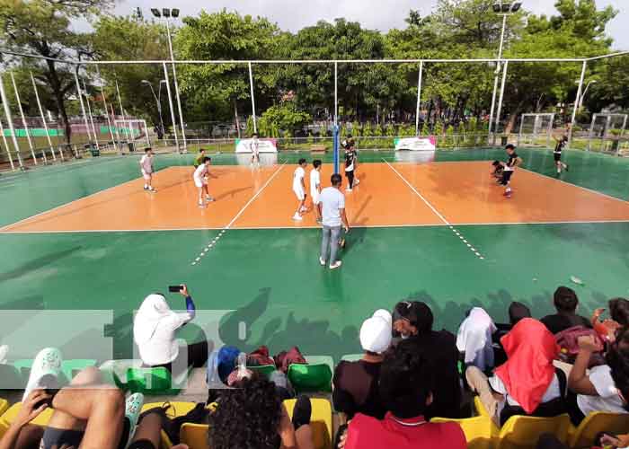 Foto: Juegos juveniles en Managua reúne a los mejores en la liga de Voleibol / TN8