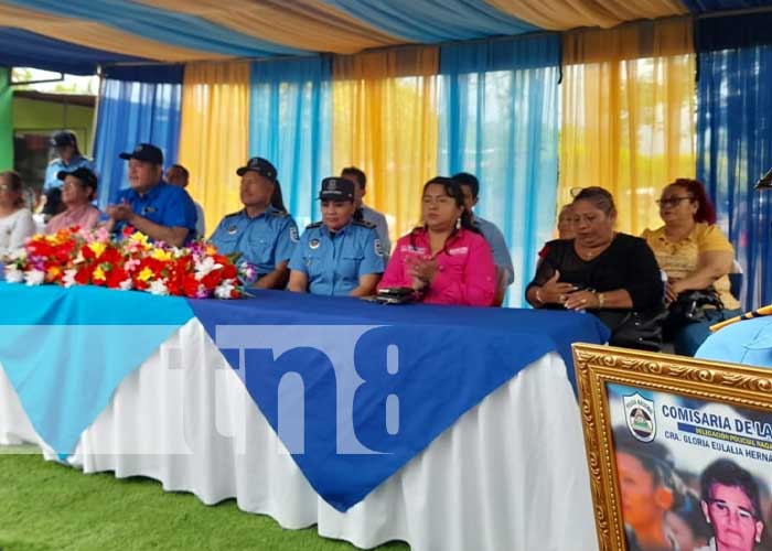 Policía de Nicaragua inaugura Comisaría de la Mujer en Nagarote, León