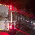 Conductor y ayudante salen ilesos en vuelco de furgón en Carretera a Dipilto